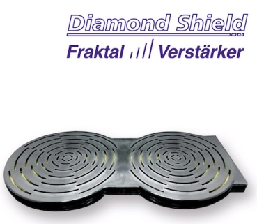 Diamond Shield Crystal Multifrequenz Zapper inkl. Chip Card DTX, ohne oder mit Fraktalverstärker