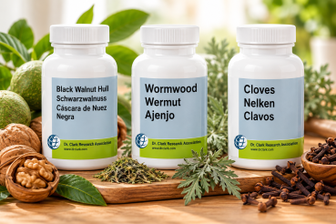 Preview: Kräuter-Kombination-Set nach Dr. Hulda Clark (Basis-Paket) P) mit Kapseln