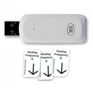 Starter-Set klein (3x Standard Chip Karten,1x USB Chip-Kartenschreiber