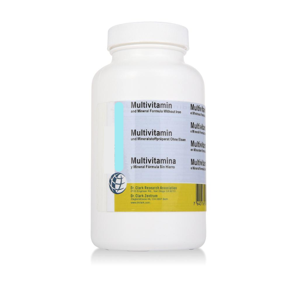 Multivitamin Clark ohne Eisen, 120 Kapseln, MHD 7/24